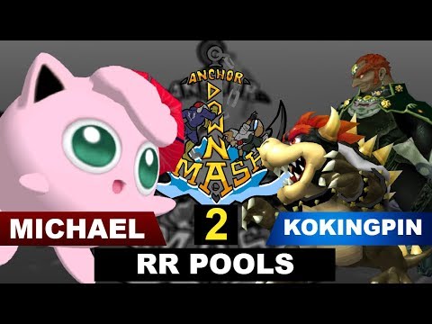 ADS 2 - Melee Singles - Michael (Jigglypuff) VS KOKingpin (Ganon, Bowser) - RR Pools