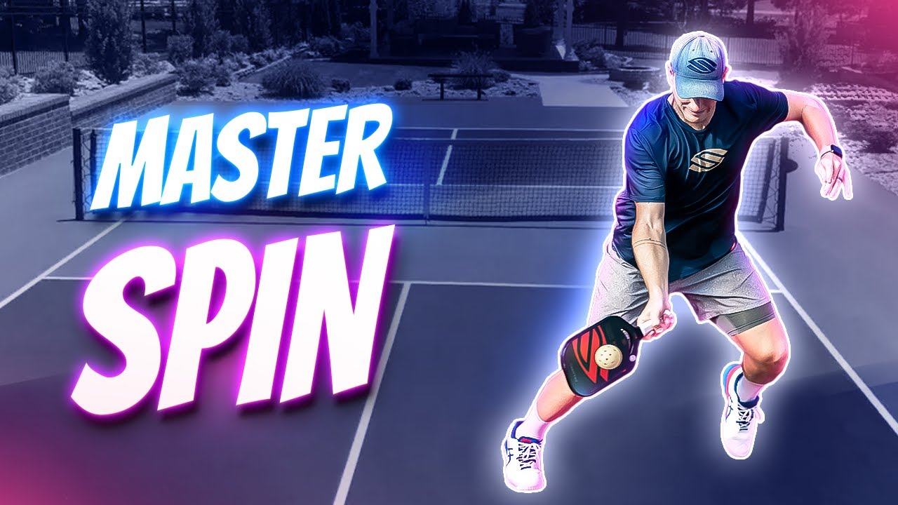 Learn how to get spin in pickleball