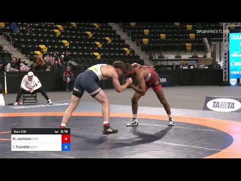 92 Kg Rr Rnd 2 - Nathan Jackson, New York Athletic Club Vs Isaac Trumble, WOLF - TMWC