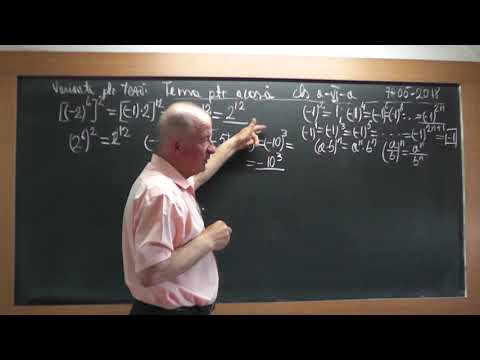 1/3 1725 Clasa 6 - Preg. TEZA - Operatii cu puteri in Z Triunghi Dreptunghic Isoscel Echilateral