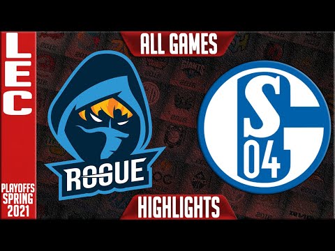 RGE vs S04 Highlights ALL GAMES | LEC Spring 2021 Playoffs Round 2 | Rogue vs Schalke 04
