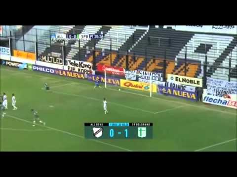 All Boys 0 vs Sportivo Belgrano 1 - El Gol!!! Fecha 6 Primera B Nacional 2015