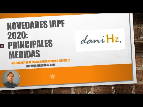 Novedades de IRPF en 2020 : cambios en la Renta de este año - YouTube