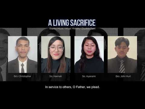 A Living Sacrifice | Two Part Harmony (4 Voices)
