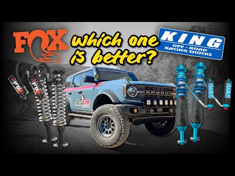 In-Depth Comparison: Fox vs King Shocks for the 2021+ Ford Bronco