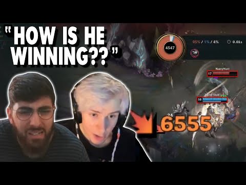 Streamers react to NattyNatt solo-carry on enemy team (multi pov)