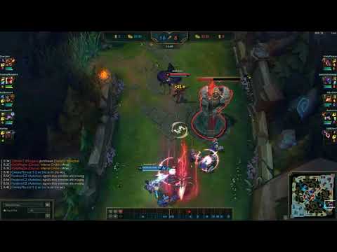 When you play Aphelios and you get 2 lucky crits #25%