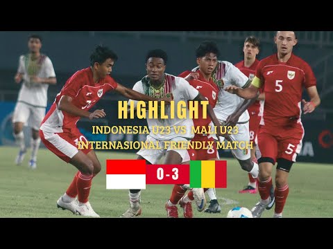 Mali U23 vs Indonesia U23 | Full Match Highlights | International Friendly 2025