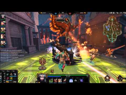 Smite - Janus Guan Combo (denied penta? :-S)