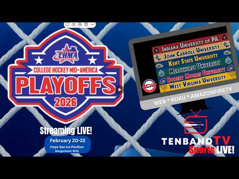 Sat Feb 21 - #4 WVU vs #1 IUP  -  2026 CHMA Semifinal Game 1