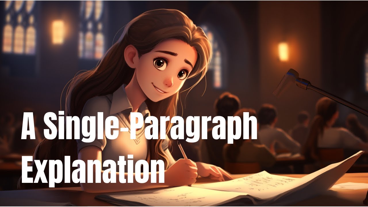 √ The One Paragraph Answer Explained with Clear Examples. Watch this video to find out!