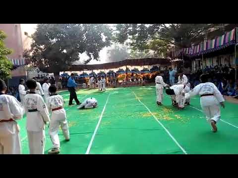 SVBK TAEKWONDO TEAM,SIDE KICK,P.CHAIITHANYA MASTER