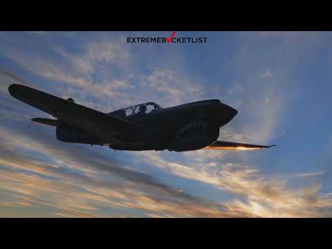 P-40 Warhawk Air Show Aerobatics. Take a Ride along with Thom Richard as he shows us how it is done.