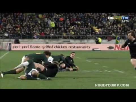 Zane Kirchner big hit on Cory Jane - 2010