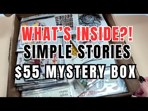$55 Simple Stories Mystery Box 😱 Totally Worth It?!