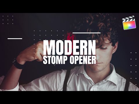 Modern Stomp Opener | Final Cut Pro & Apple Motion | Template | Tutorial | Download