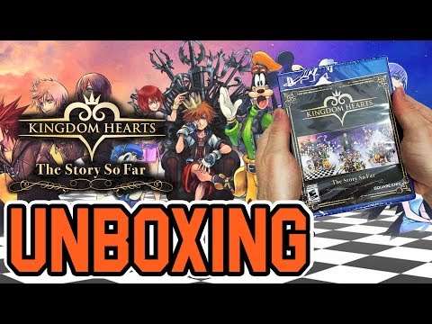 Kingdom Hearts The Story So Far (PS4) Unboxing!!