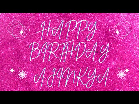 Happy Birthday Ajinkya 🎉 | A Special Wish Just for You! | Let's Celebrate! 🎂