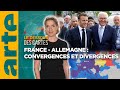 France - Allemagne : convergences et divergences | L'Essentiel du Dessous des Cartes | ARTE