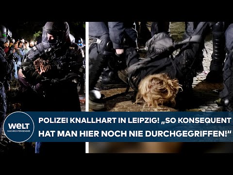 LINKSEXTREME IN LEIPZIG: Polizei knallhart! "So konsequent hat man hier noch nie durchgegriffen!"