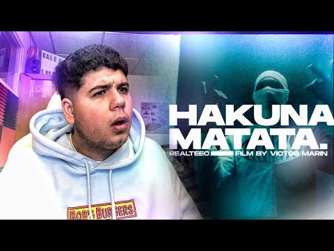 REACCIONO a Realteec - Hakuna Matata (Official Video) #spanishdrill