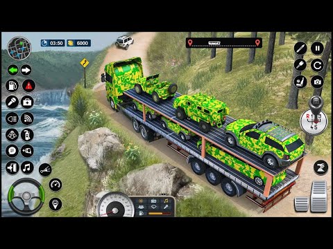 Real Army Vehicle Transport 3d - Army Driver Simulator - Army Driving Game - Android Gameplay