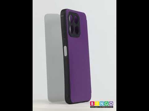 Миниатюра изображения товара Чехол-книжка Bingo Smart для Honor X6b (фиолетовый)
