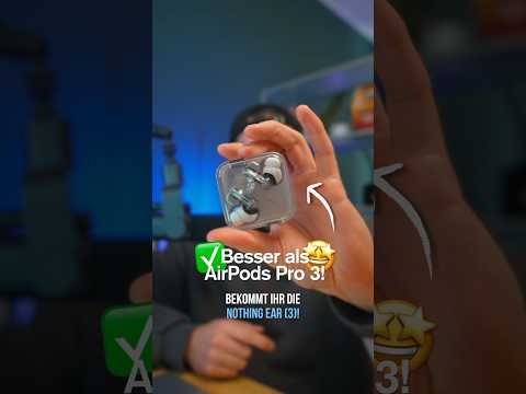 Perhaps the best alternative to the new AirPods Pro 3! 🎧 #nothing #ear3