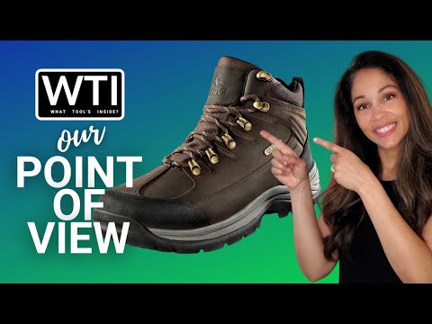 NORTIV 8 Men's Leather Hiking Boots - WTI product video review