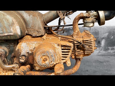 Thumbnail for 1979 Honda Super Cub C50 Engine Restoration | Restoration Honda Cub C50 by Honda Super Cub