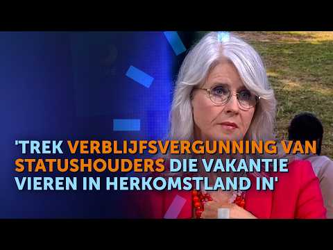 Statushouders die OP VAKANTIE GAAN naar land van herkomst? 'Heel zorgelijk' | Nieuws van de Dag