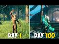 I Survived 100 DAYS In VALHEIM Here S What Happened