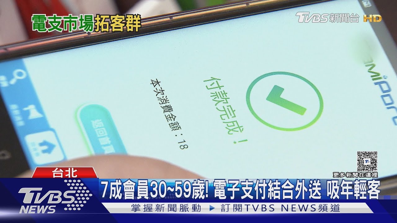 零售市場大亂鬥! 外送可用電子支付 搶無卡族