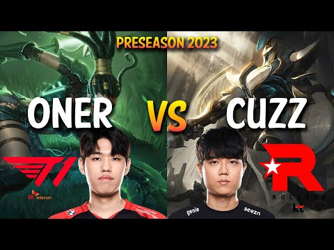T1 Oner vs KT Cuzz - NIDALEE vs HECARIM Jungle - KR Ranked