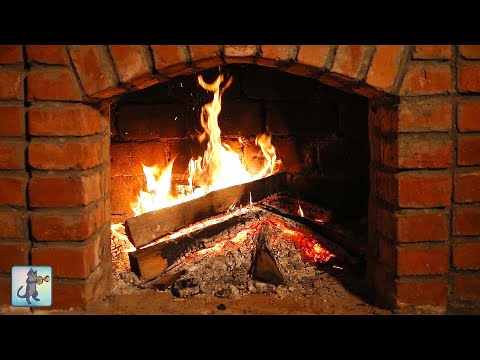 🔥 COZY FIREPLACE BURNING 12 HOURS (No Music) 🔥 Relaxing Fireplace & Crackling Fireplace Sounds