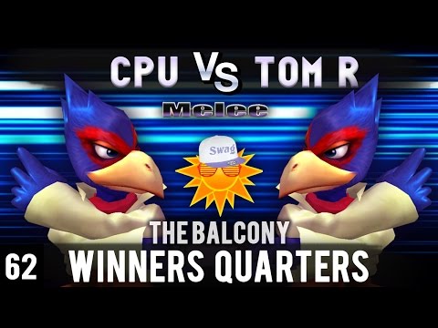 Melee @ the Balcony 62 - Winners Quarters ft. Tom R (Falco) VS CPU (Falco)