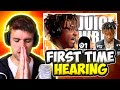 HE'S REALLY FREESTYLING!! | Juice WRLD - Fire In The Booth Freestyle (First Reaction)