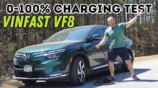 2023 VinFast VF8 0-100% Charging Analysis – Actually Not Bad! 
