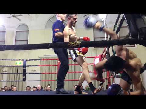 Brendan Vaughan - My First Unpadded Muay Thai Fight - B Class Rules - Loss