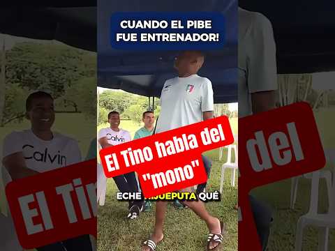 IMPERDIBLE ANECDOTA DE CUANDO EL PIBE FUE ENTRENADOR!!!