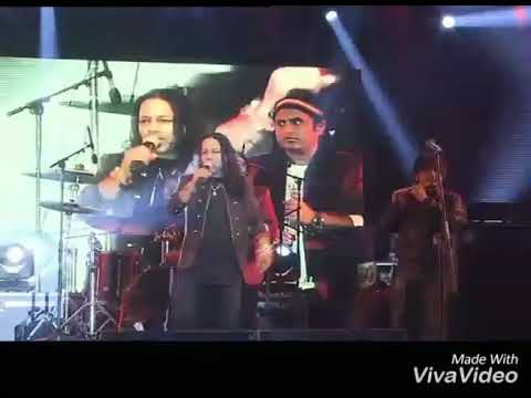Arbin Routh With kailash kher @ Hornbill fest