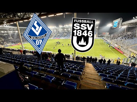 SV Waldhof Mannheim vs. SSV Ulm 1846 | Pyro im Carl-Benz-Stadion! | Stadt- und Stadionvlog 2026