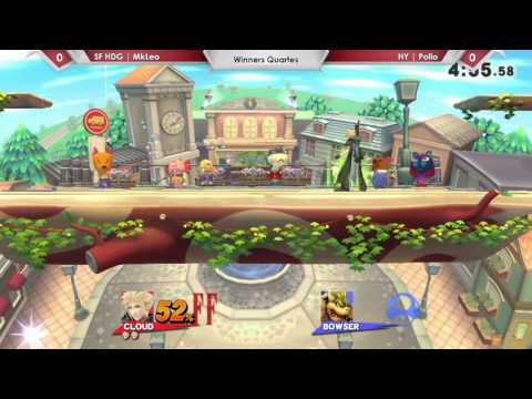 SP47 - SF HDG | MkLeo (Cloud) Vs. HY | Pollo (Bowser) Winners Quarters - Smash 4