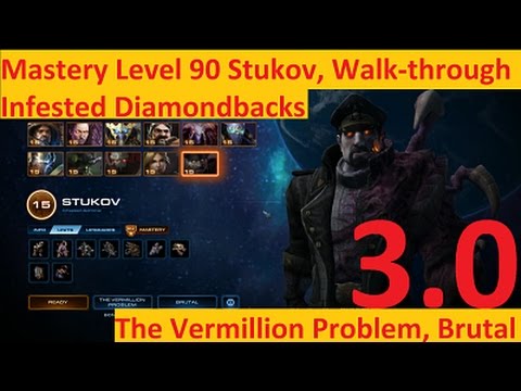 StarCraft 2: Infested Diamondback Walk-through, Mastery Level 90 Stukov, Brutal Co-op