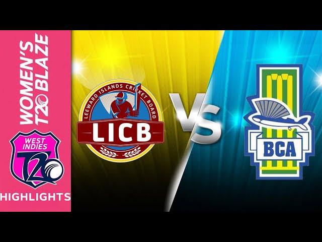 Match Highlights | Leeward Islands Women vs Barbados Women | T20 Blaze