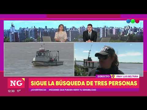 Búsqueda en río, encontraron el balde de las lombrices |TELEFE ROSARIO