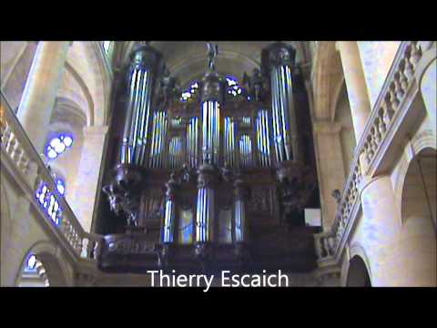 Magnificent Pipe Organ Improvisation - St. Etienne du Mont - Thierry Escaich