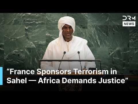 Niger PM Lamin Zeine UN Speech: “France Sponsors Terrorism in Sahel — Africa Demands Justice” | AQ1B
