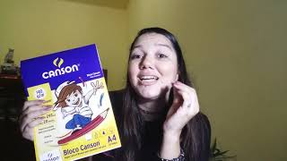 TYPES OF PAPER AND WEIGHT #drawing #watercolor #canson #beginnerartist