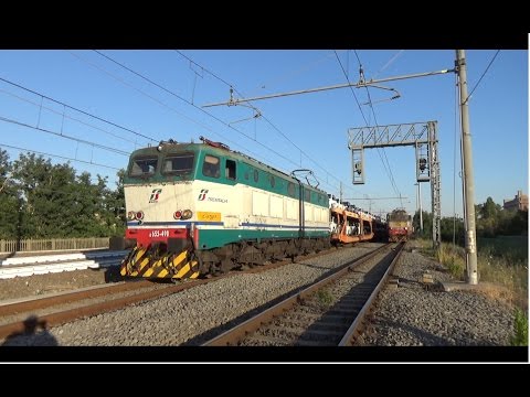 E655.490 sul MRI 67554 Acerra - Domo II, in partenza da Pomezia